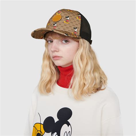 gucci disney baseball hat